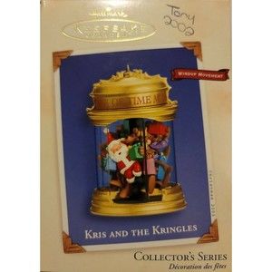 KRIS AND THE KRINGLES 2 in Series Hallmark Keepsake Ornament 2002 Nick Of Time